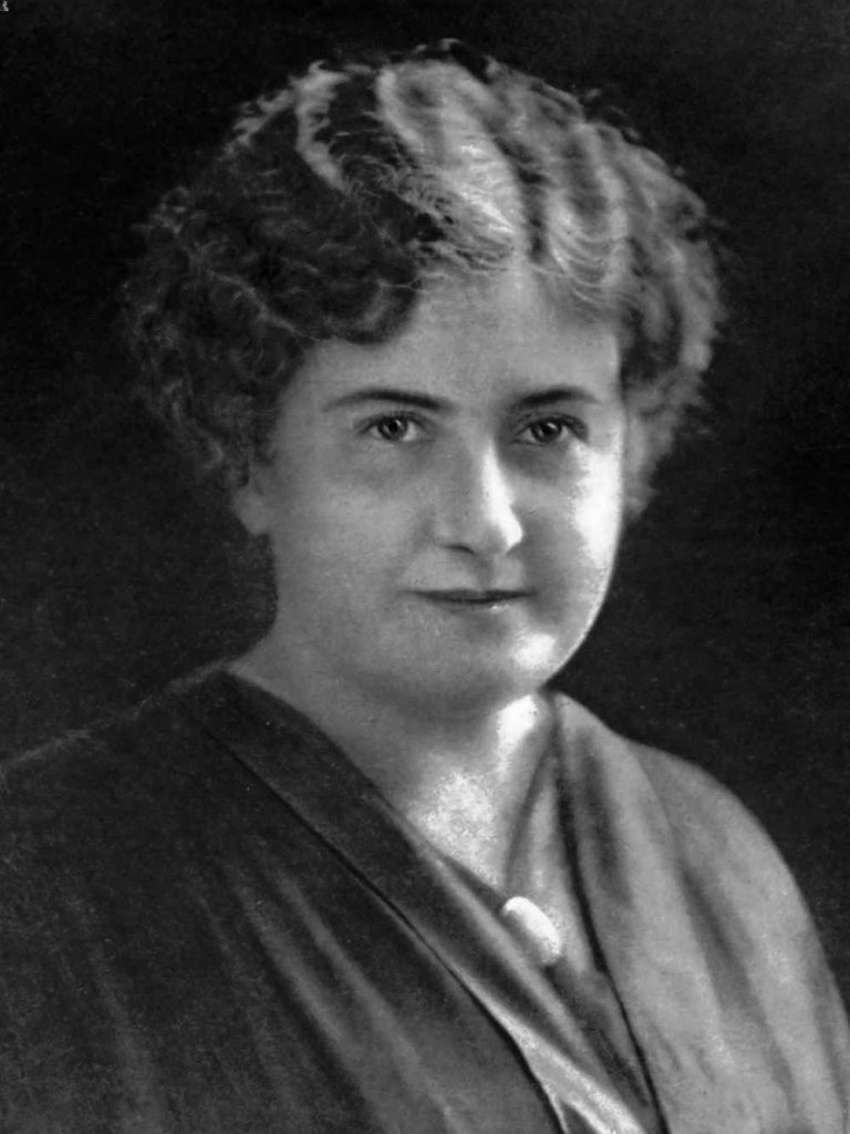 Portrait of maria montessori